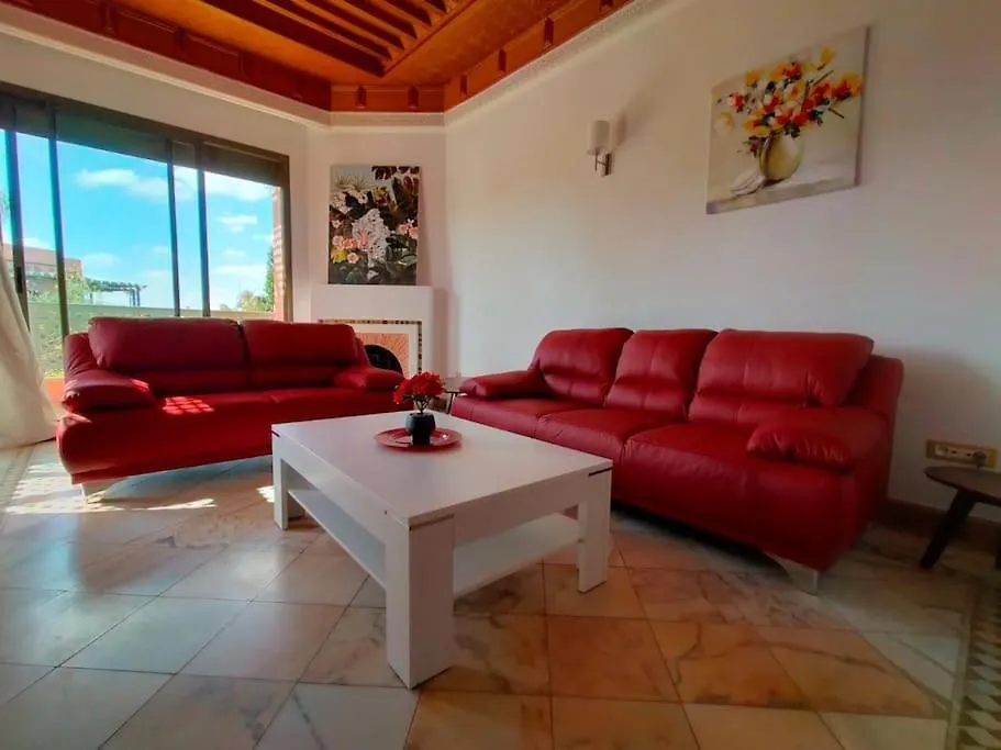 Appartement Tropical 3 Chambres Avec Piscine Marrakesh Apartment