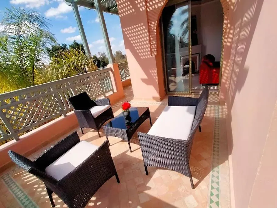 Apartment Appartement Tropical 3 Chambres Avec Piscine Marrakesh